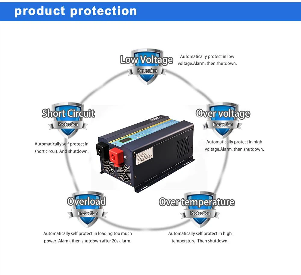 600 watt pure sine wave ac invert