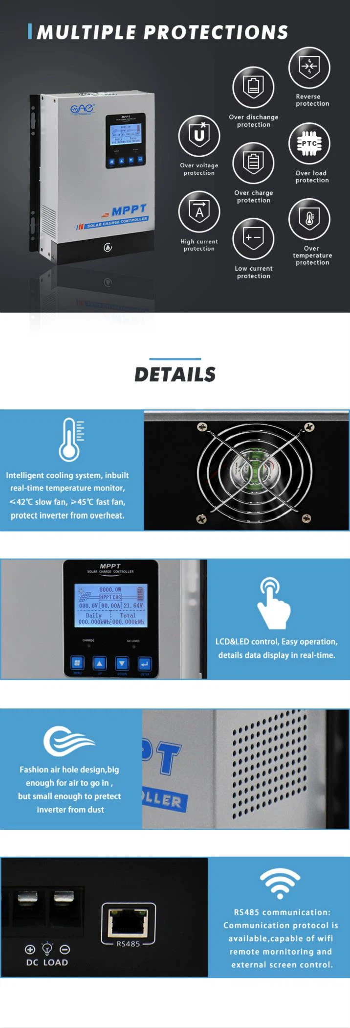 6v solar charger controller