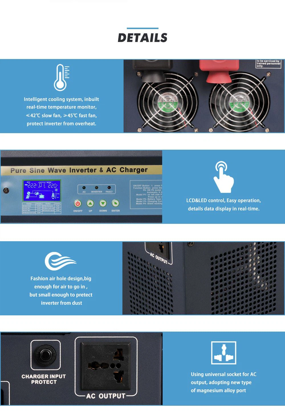 12v to 120v ac inverter