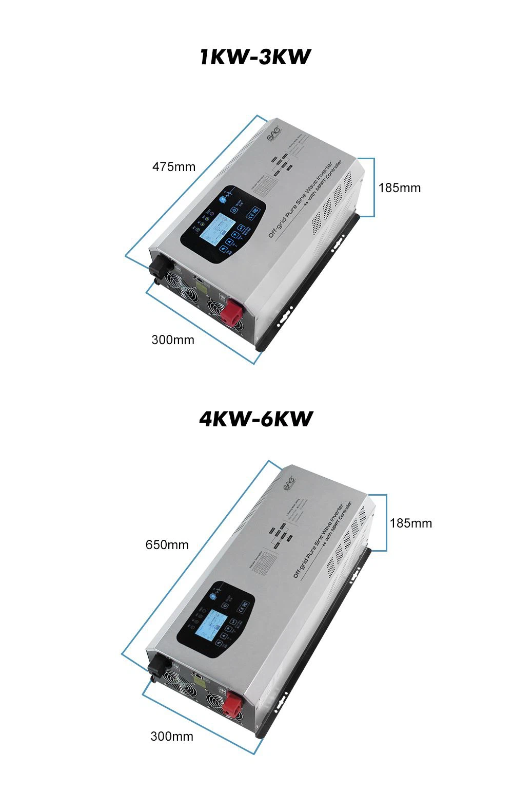 5000w solar pure sine wave inverter