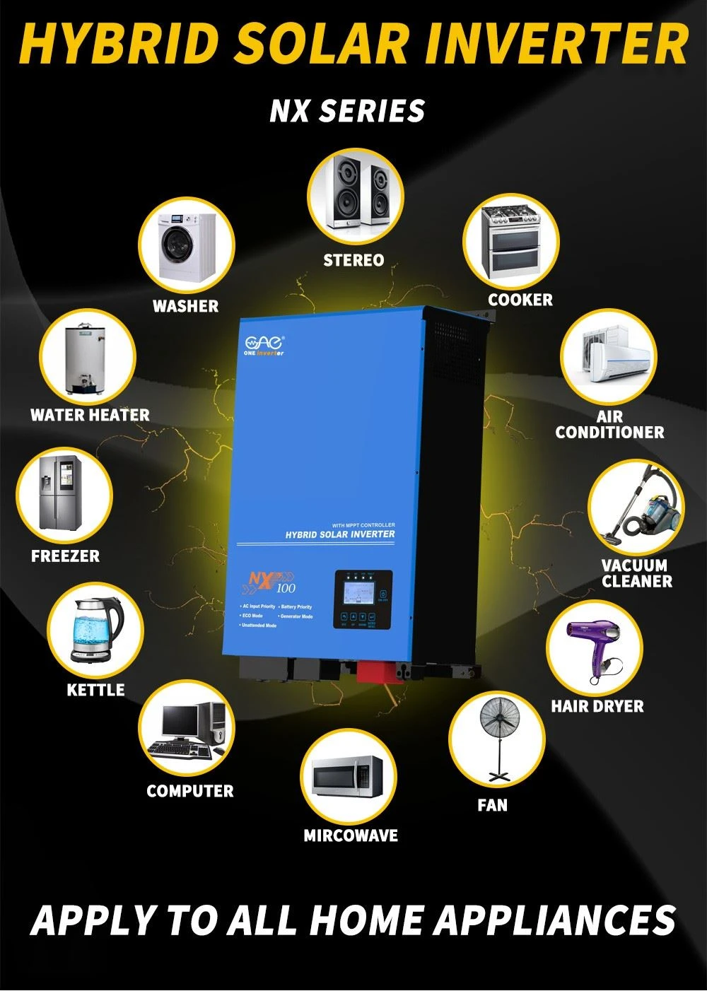 hybrid solar inverter