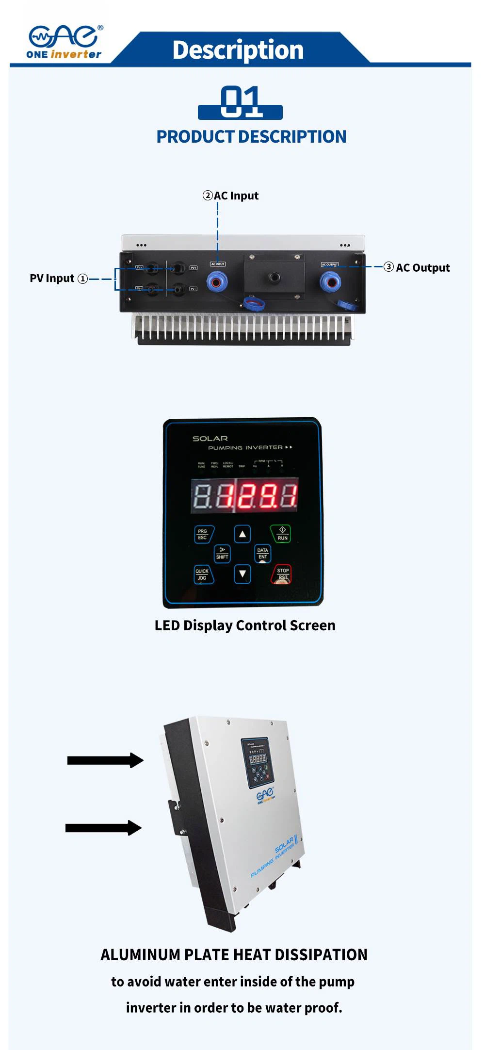 solar pump inverter solar pump inverter