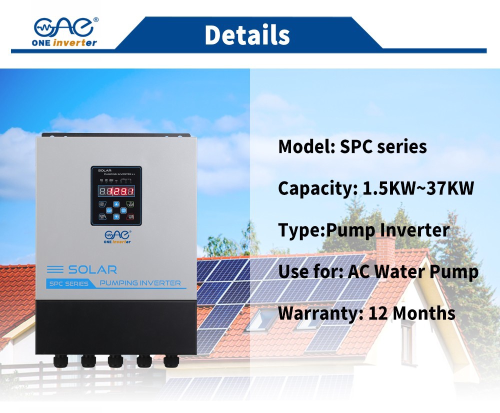 	single phase pump inverter ac
