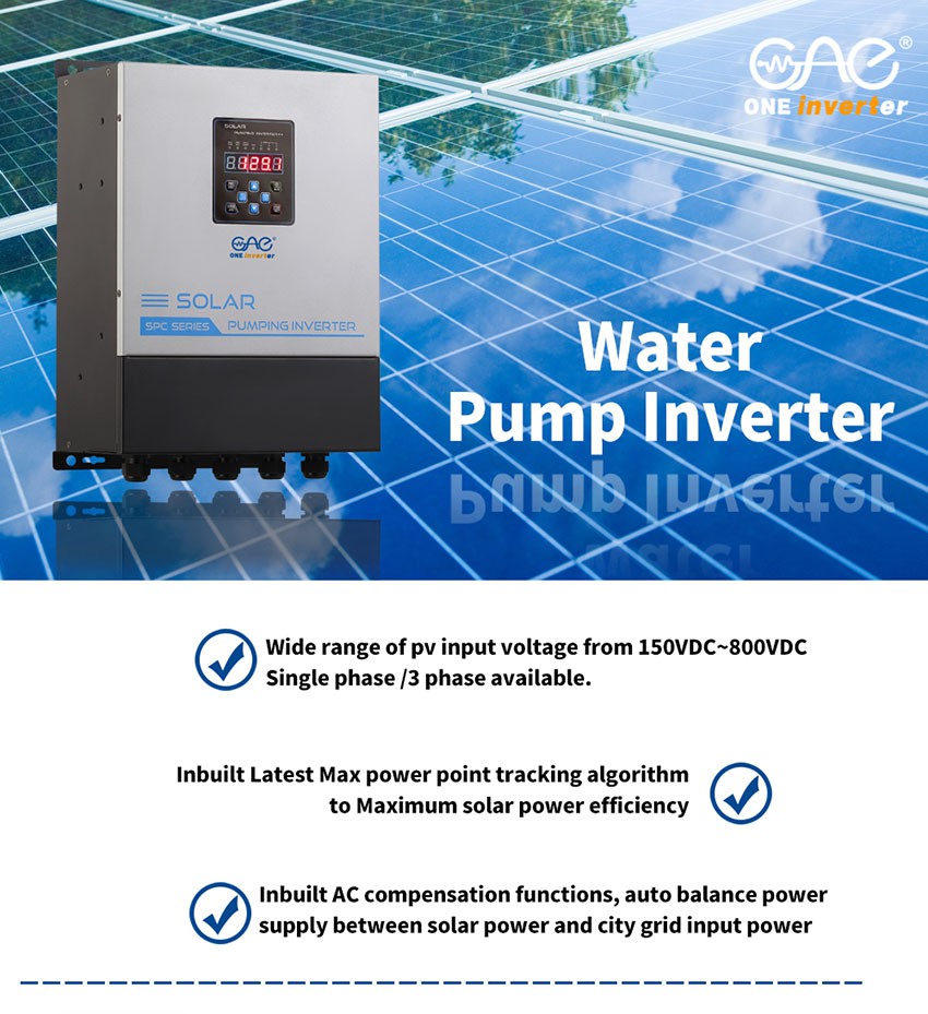 solar inverter for water pump