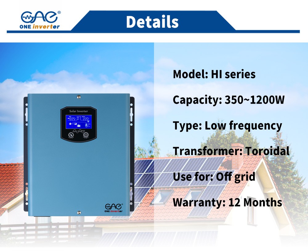 Low Frequency Mini Type ac Output Socket 350w 500w 600w 800w 1000w 1200w Single Phase Inverter Low Frequency Mini Type ac Output Socket 350w 500w 600w 800w 1000w 1200w Single Phase Inverter