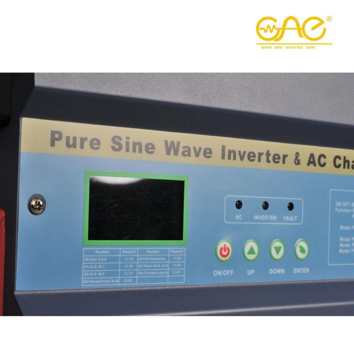 12，24，48 VDC Solar Energy Inverter For Pure Sine Wave