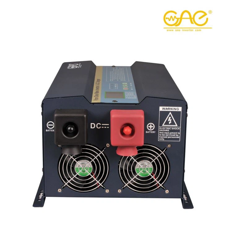 12-24VDC 3kW Hybid Solar Inverter With Built In Battery