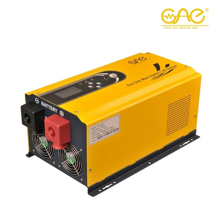 GSI Model Hybrid Solar Power Inverter With MPPT Charge Controller 1-7kw, 12/24/48/96V DC