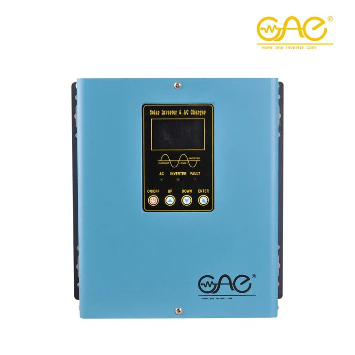 Low Frequency 12V/24V Pure Sine Wave 1000W Hybrid Solar Power Inverter With Built In Battery Charger